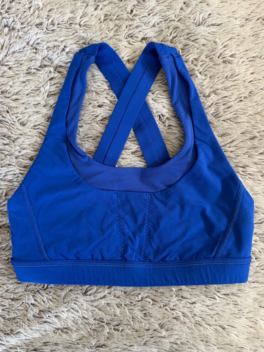 Lululemon Run: Stuff Your Bra III Harbor Blue Size 6
